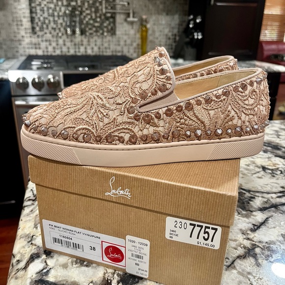 💢SOLD💢 NIB Christian Louboutin Boat Shoe/Sneaker - Picture 13 of 13